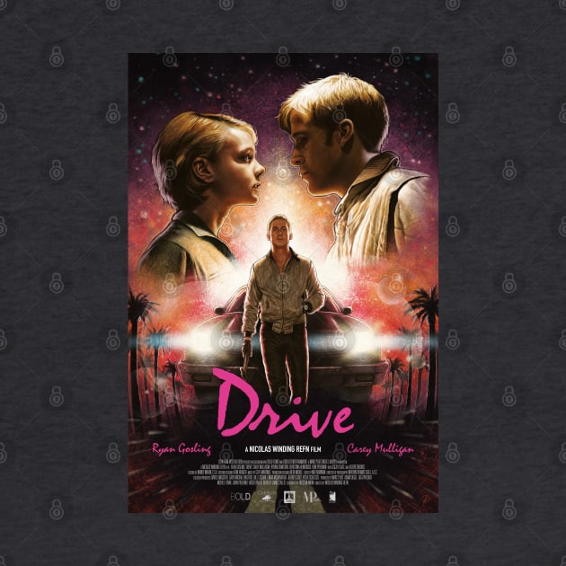 Drive Poster by wolfgangleblanc